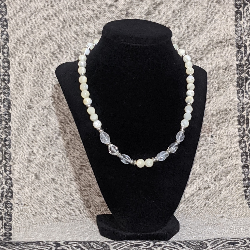 Opal Essence Beaded Necklace